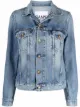 Image 1 of GANNI distressed denim jacket