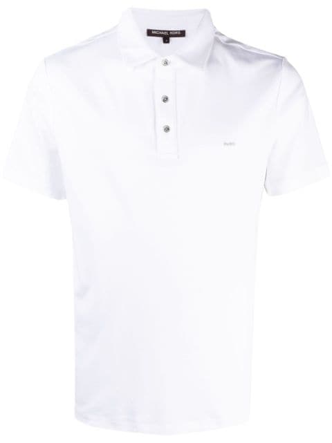 Michael Kors embroidered-logo polo shirts