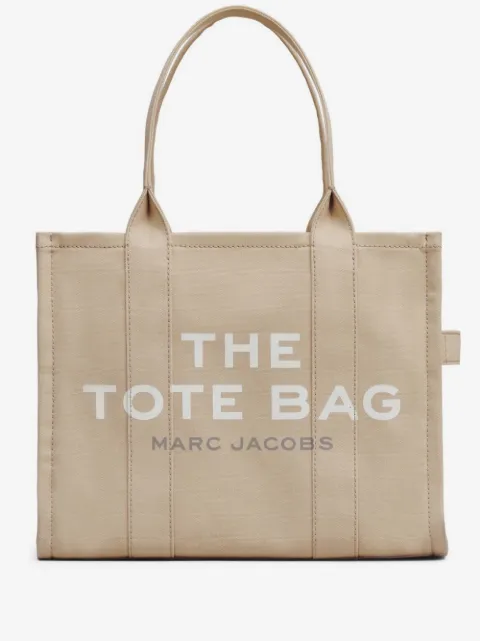 Marc Jacobs large logo-embroidered tote bag