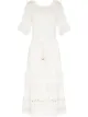 Image 1 of ZIMMERMANN Cassia crochet midi dress