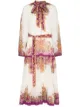 Image 1 of ZIMMERMANN Teddy paisley-print midi dress