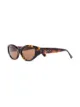 Karen Wazen Scarlett oval-frame sunglasses