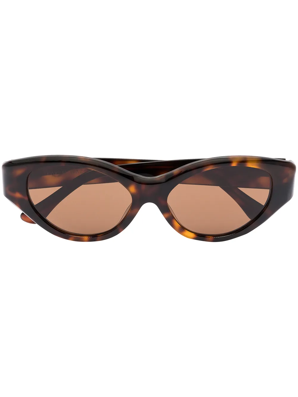 KAREN WAZEN SCARLETT OVAL-FRAME SUNGLASSES