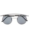 Karen Wazen Retro’s XL round-frame sunglasses - Black