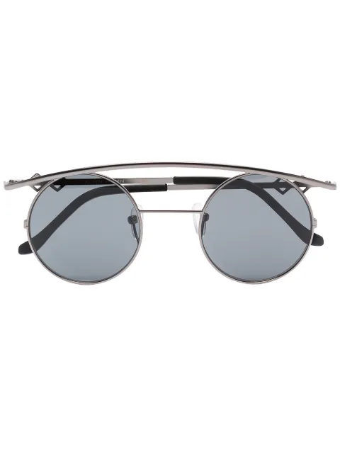 Karen Wazen Retro’s XL round-frame sunglasses