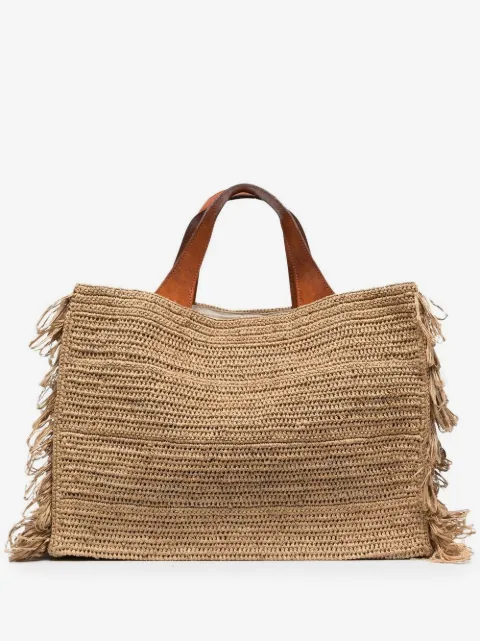 IBELIV Onja fringe-trimmed tote bag