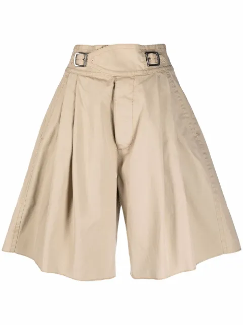DSQUARED2 pleated high-waist shorts