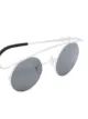 Karen Wazen Retro’s XL round-frame sunglasses