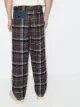 Nicholas Daley plaid bouclé trousers