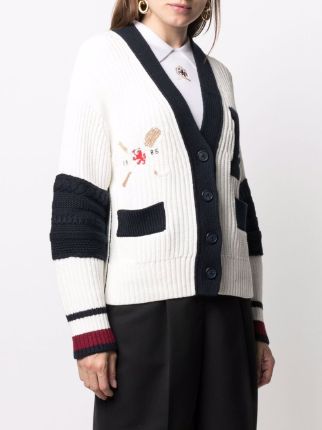 Crest Golf Letterman Cardigan展示图