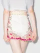 ZIMMERMANN Shorts mit Paisley-Stickerei