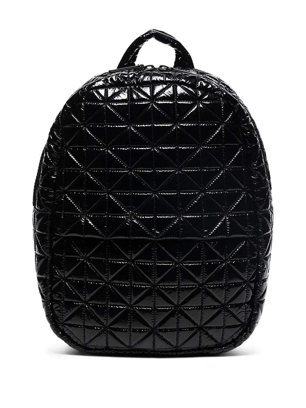 Image 1 of VeeCollective diamond-quilt backpack