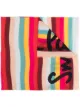 Image 1 of PAUL SMITH logo-print striped scarf