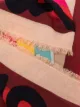 PAUL SMITH logo-print striped scarf