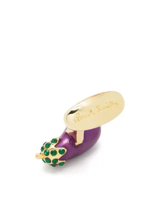 embellished eggplant cufflinks展示图