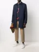 Изображение 2 из PS Paul Smith однобортное пальто с потайной застежкой