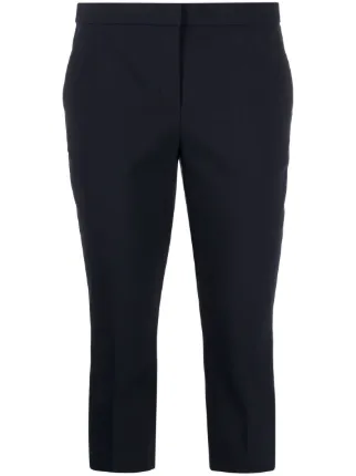 Shop Theory cotton-blend capri trousers 