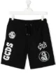 Image 1 of Gcds Kids logo-print shorts