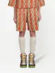 Gucci paisley-print shorts