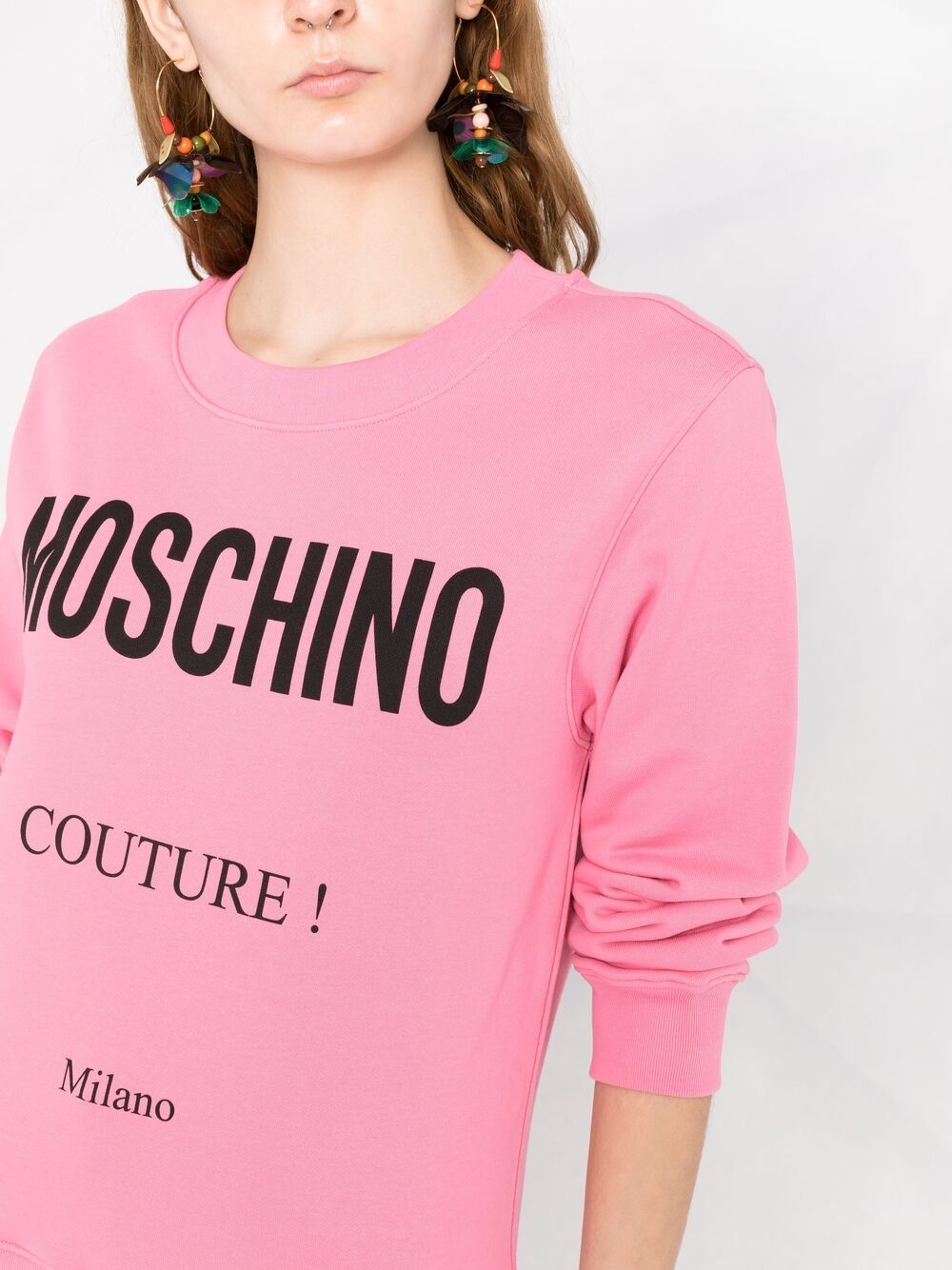 фото Moschino толстовка с логотипом