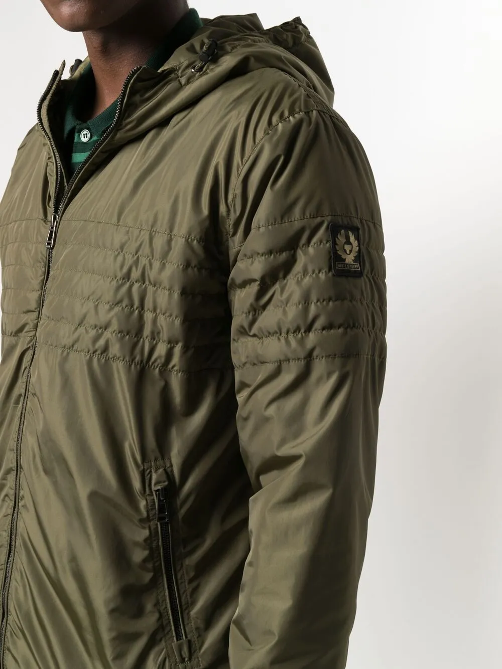 фото Belstaff ветровка roam с капюшоном