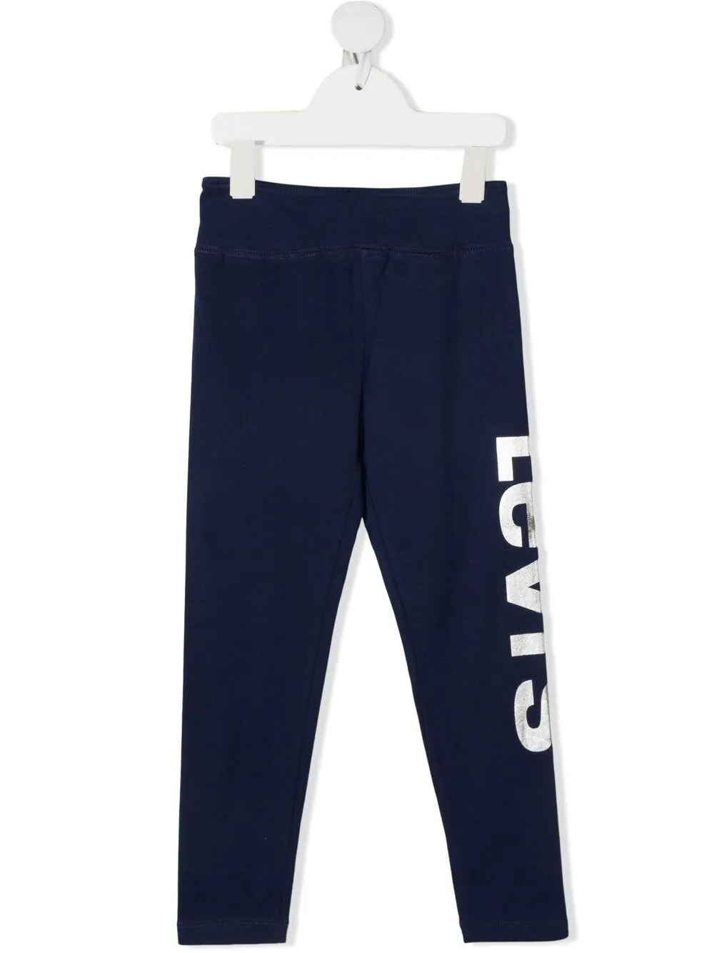 Image 1 of Levi's Kids logo-print stretch-cotton leggings