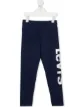 Image 1 of Levi's Kids logo-print stretch-cotton leggings