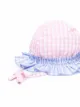 Mc2 Saint Barth Kids Glowy check-print hat