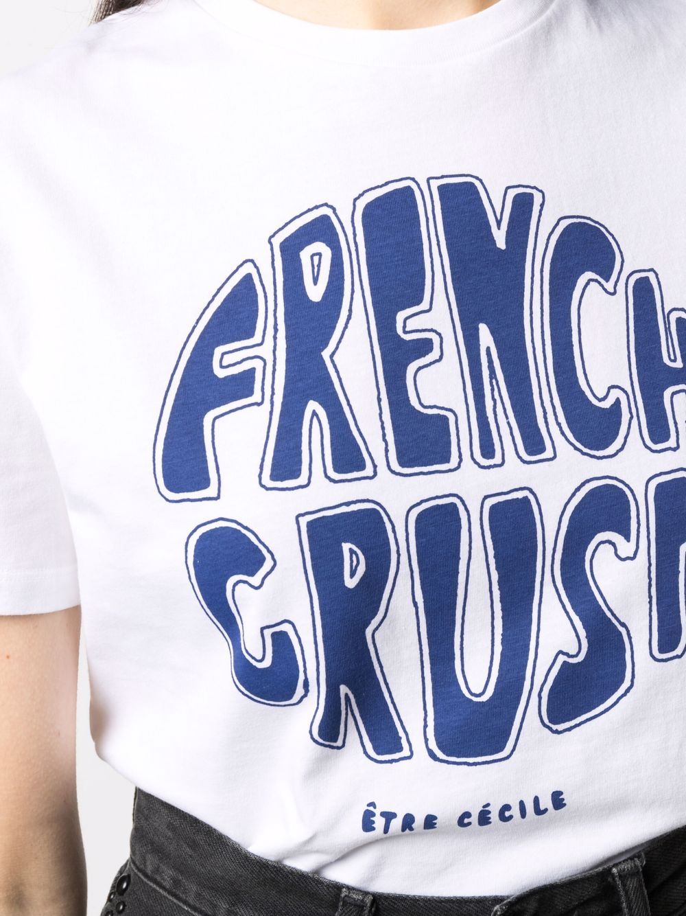 фото Être cécile футболка french crush с круглым вырезом