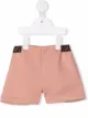 Imagen 1 de Fendi Kids shorts con logo FF en la pretina