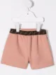 Imagen 2 de Fendi Kids shorts con logo FF en la pretina