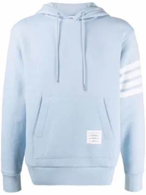 thom browne light blue hoodie