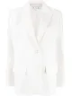 Image 1 of Off-White logo-print single-breasted blazer