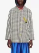 Gucci gingham patch-detail jacket