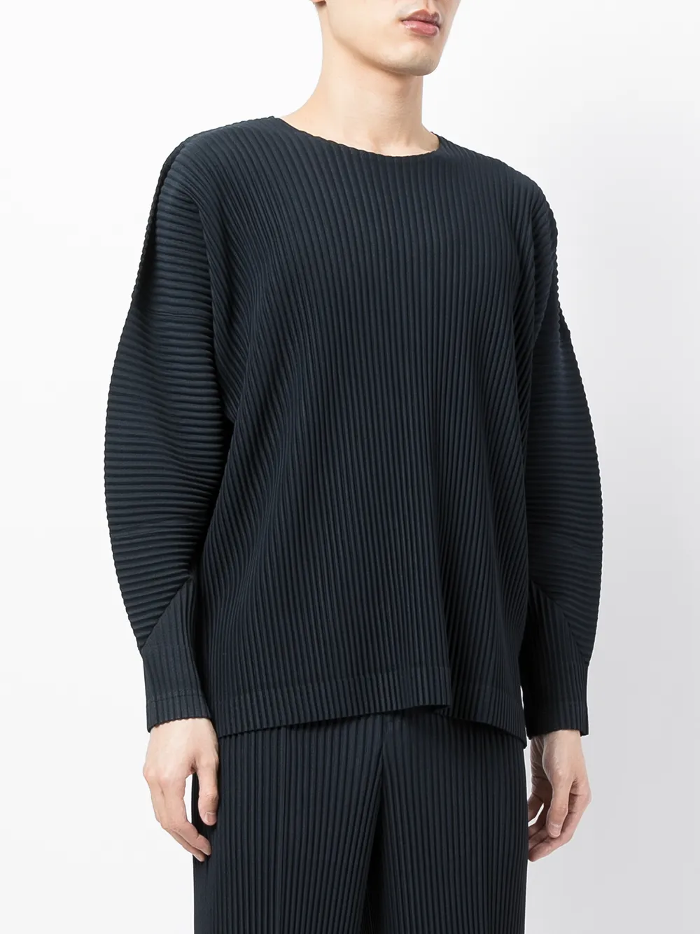 фото Homme plissé issey miyake плиссированная толстовка