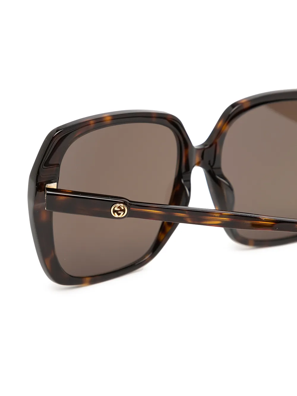 фото Gucci eyewear солнцезащитные очки в квадратной оправе