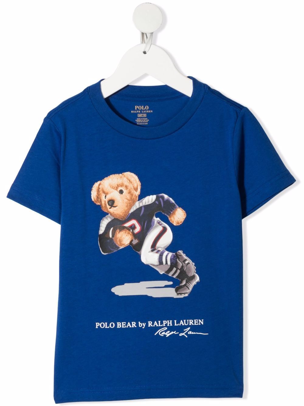 фото Ralph lauren kids футболка с принтом и круглым вырезом