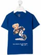 Image 1 of Ralph Lauren Kids Bear logo crew-neck T-shirt