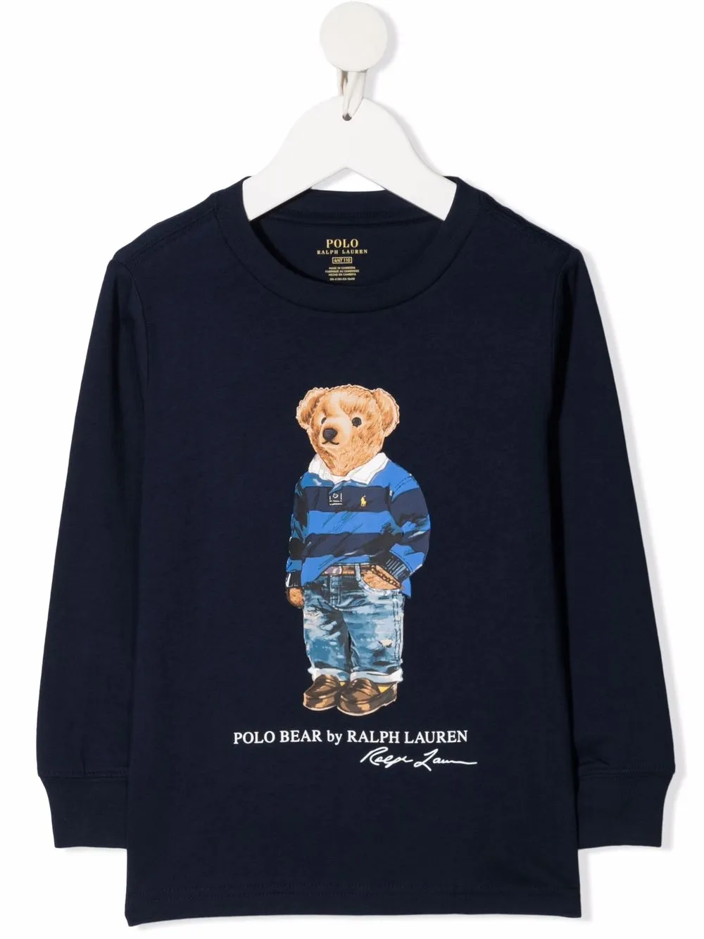 фото Ralph lauren kids толстовка с логотипом и принтом