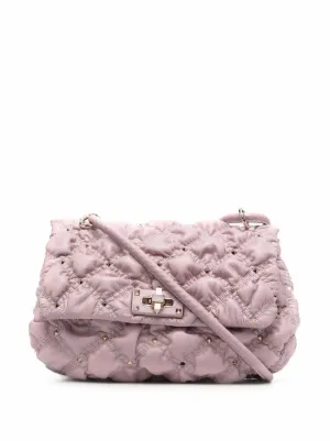 valentino quilted shoulder bolsa