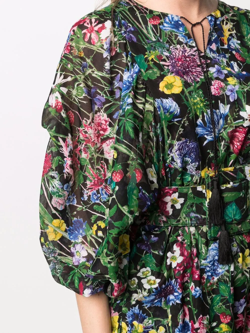 фото Samantha sung платье anastasia с цветочным принтом