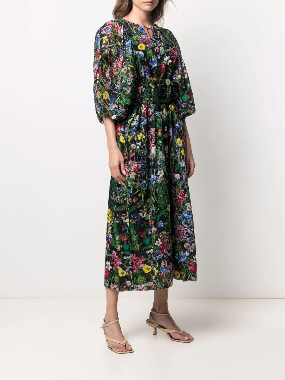 фото Samantha sung платье anastasia с цветочным принтом