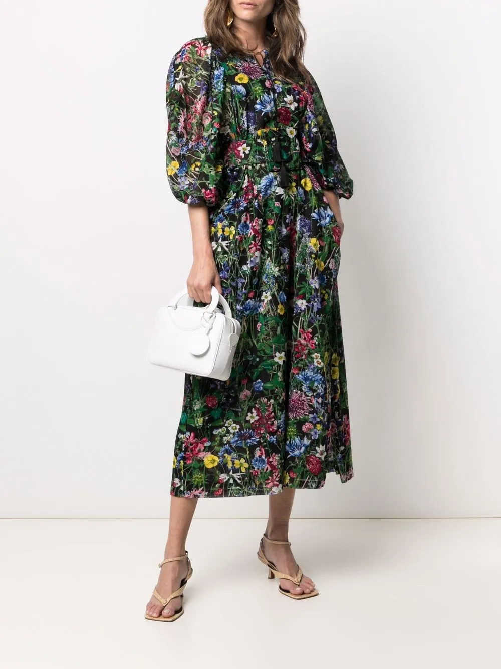 фото Samantha sung платье anastasia с цветочным принтом