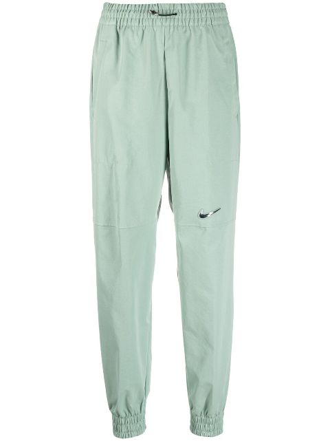 nike swoosh woven trousers