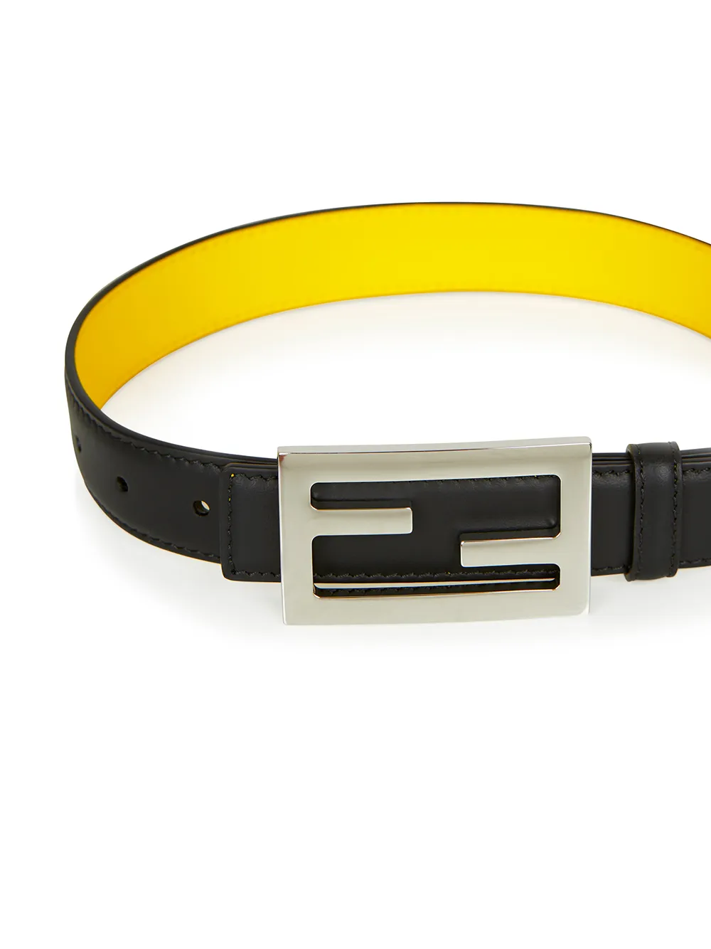 фото Fendi kids двусторонний ремень с логотипом