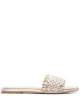 Image 1 of Michael Kors Collection interwoven-strap sandals