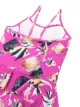 Image 2 of Molo animal-print ruffled swimsuit