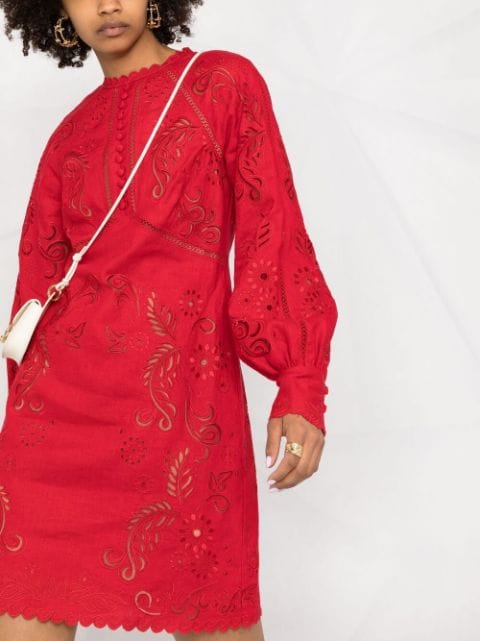 embroidered hemp mini dress with Express Delivery - Shop Michael Michael  Kors floral - WakeorthoShops - Regina King wears a Prada dress