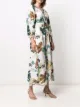 Samantha Sung abstract print shirt dress