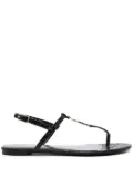 Saint Laurent Cassandra open-toe sandals - Black